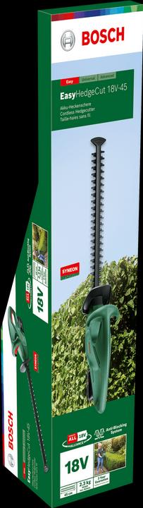 Image du produit Bosch Home & Garden EasyHedgeCut 18-45 Set (Taille-haies sans fil)