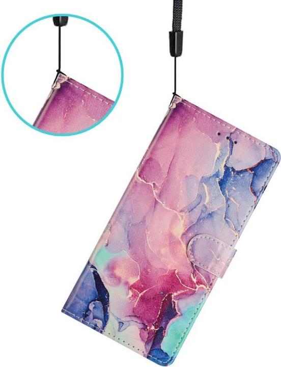 Actual product image Cover-Discount Galaxy S25+ Plus - Hülle mit Marble Motiv (Samsung Galaxy S25+)