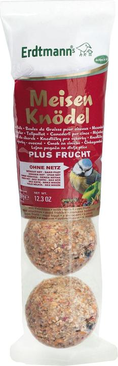 Erdtmann 4er Meisenknödel PLUS Frucht ohne Netz (4 x, 0.36 kg)