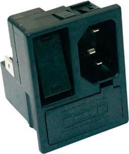Immagine prodotto MPE-Garry C14 Net Entree Maschio con fusibile e interruttore per 70 C