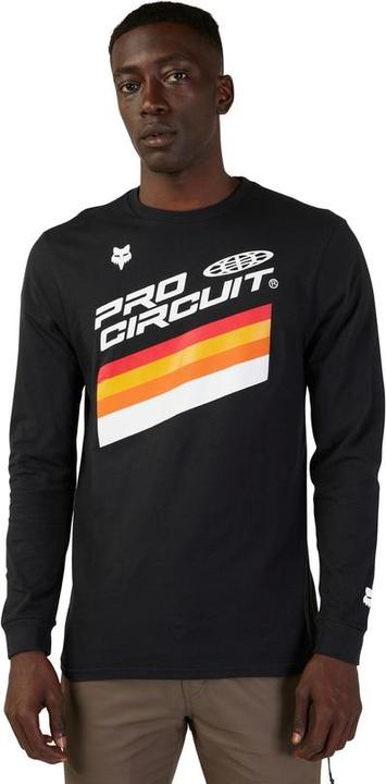 Produktbild Fox Tee 23 Pro Circuit Ls Prem Blk M (M)