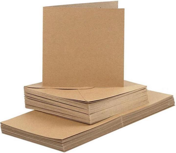 Creativ Company Karten und Umschläge Set (50 Stk.)
