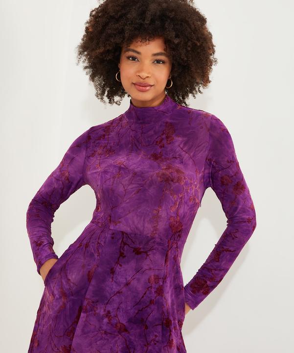 Produktbild Joe Browns Flocked Print Maxi Dress (44)