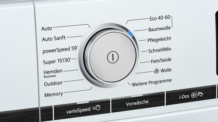 Produktbild Siemens iQ800 WM14VE43 Waschmaschine Freistehend Frontlader A (9 kg, Links)