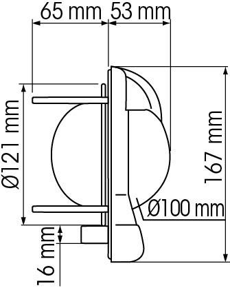 Immagine prodotto Plastimo Contest101 Bussola nera a parete inclinata