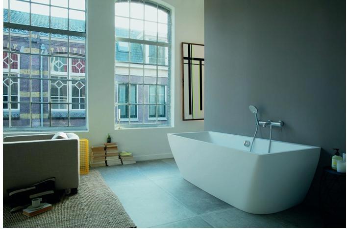 Actual product image Duravit Single lever bath mixer C.1 exposed chrome