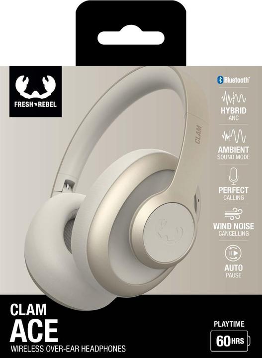 Image du produit Fresh'N Rebel Clam Ace (ANC, 50 h, Sans fil)