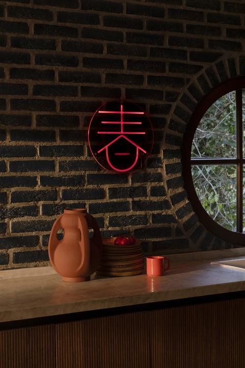 Immagine prodotto Dutchbone Lampada da parete al neon Sya Spring