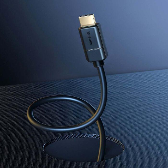 Actual product image Baseus high definition Series HDMI To HDMI Adapter Cable 8m Black (8 m, HDMI)