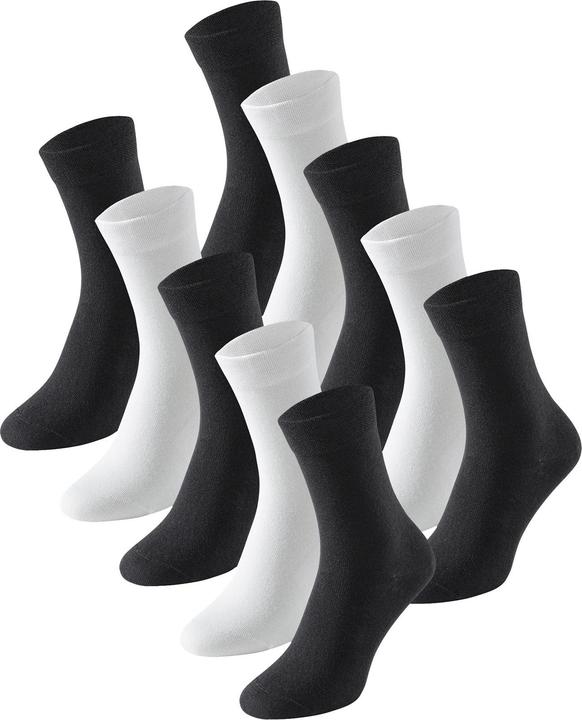 Schiesser Freizeitsocken Cotton Fit (10er Pack, 39 - 42)