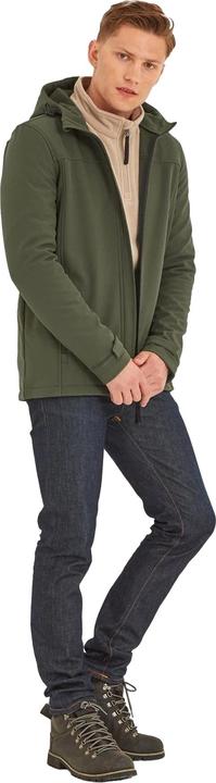 Actual product image TOG24 Mens Feizor Hooded Soft Shell Jacket (5XL)