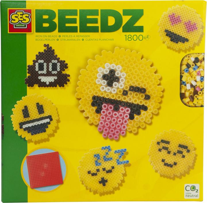 Produktbild Ses Bügelperlen Emoticons