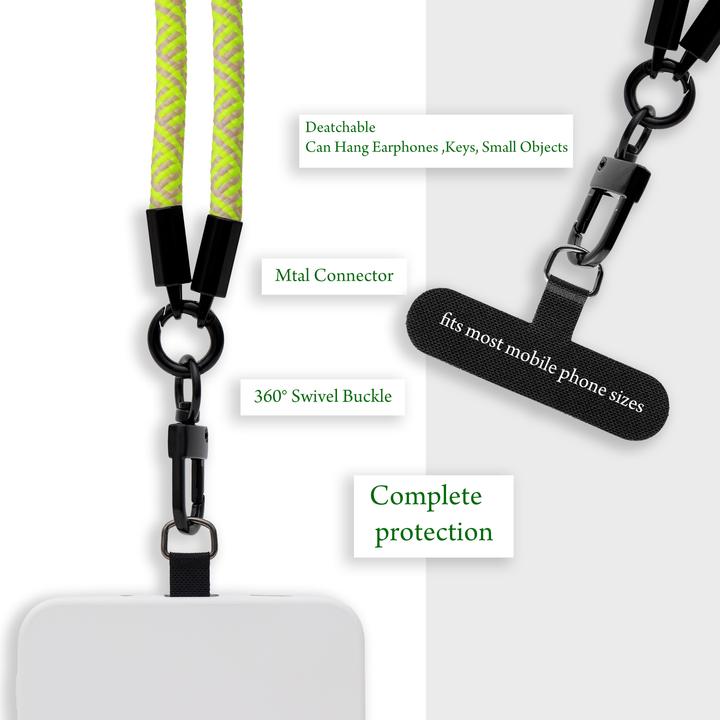 Produktbild Cadorabo Handykette für Samsung Galaxy S4 Necklace Hülle mit verstellbarem Kordelband