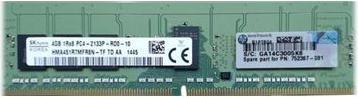 Produktbild HPE SPS-MEMORY DIMM 4GB 1RX8 2133R (1 x 4GB, 2133 MHz, DDR4-RAM, DIMM)