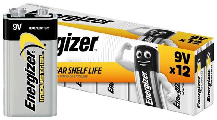 Image du produit Energizer Industrie (12 pcs, 9V Block, 600 mAh)
