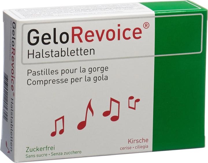 Image du produit GeloRevoice Kirsche Menthol (60 pièce(s))