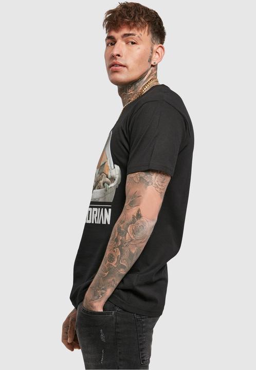 Produktbild Mister Tee Baby Yoda Mandalorian Logo Tee (XL)
