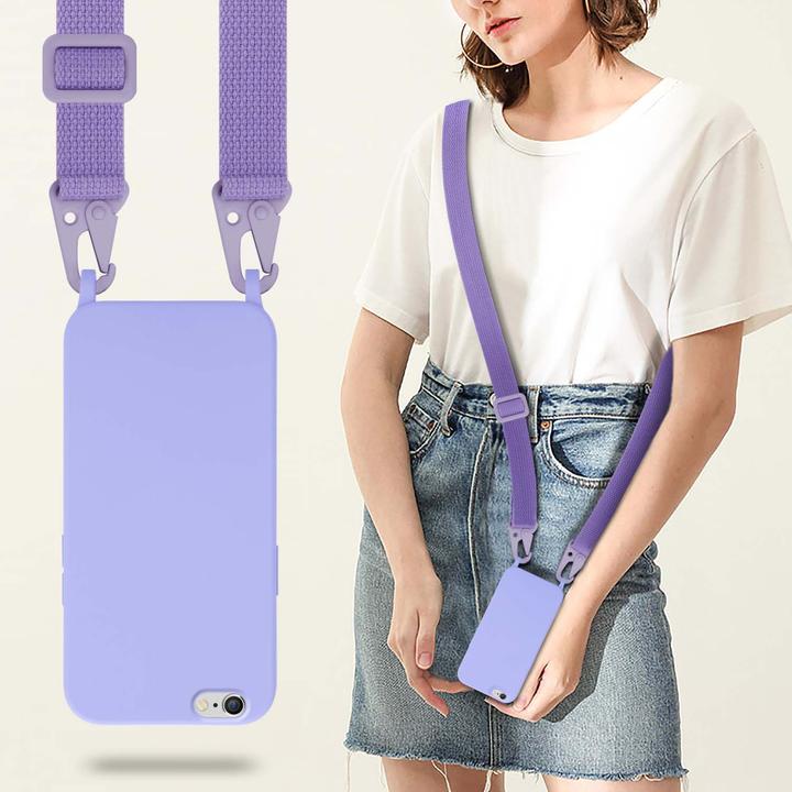 Actual product image Cadorabo TPU Cover Mobile Phone Chain Liquid (Apple iPhone 6)