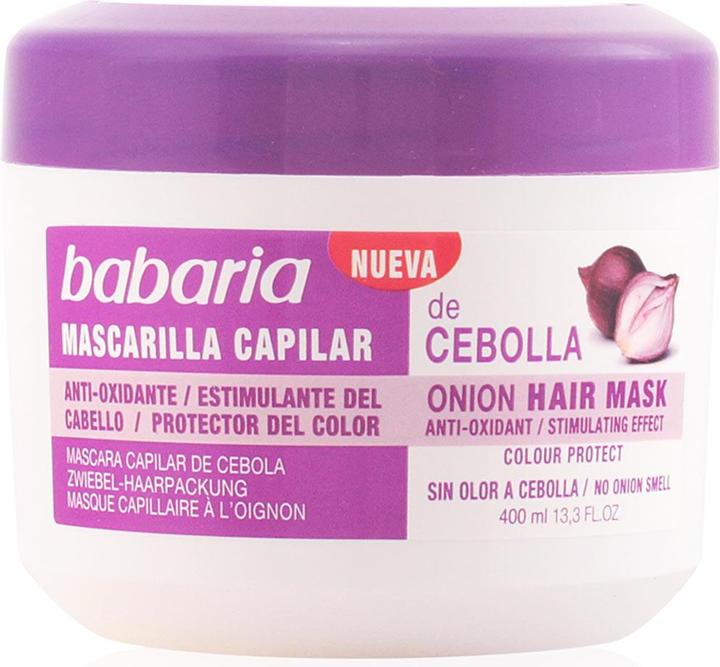 Babaria Mascarilla Capilar De Cebolla Sin Olor 400ml (400 ml)