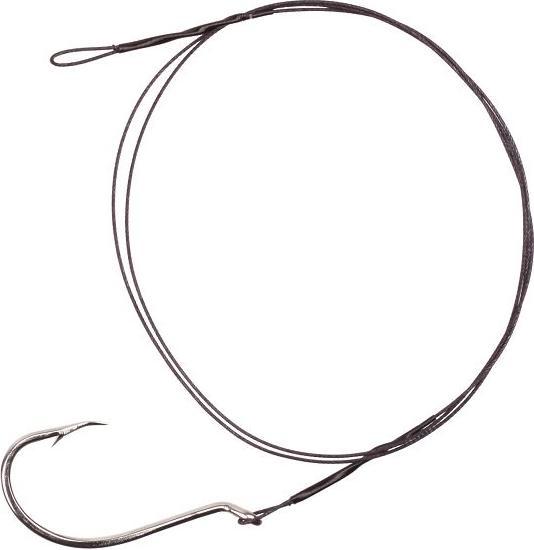 Stucki Thun Japanisches Stahlvorfach 7 x 7, mit Einerhaken (20 kg)