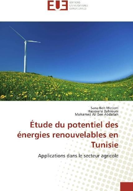 Produktbild Étude du potentiel des énergies renouvelables en Tunisie (Hassouna Bahrouni, Mohamed Ali Ben Abdallah, Sana Ben Meriem, 2017)
