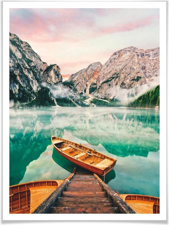 Image du produit Trenddeko Lac de Braies (30 x 40 cm)