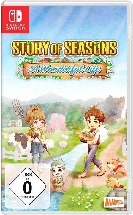 Produktbild Marvelous Story of Seasons: A Wonderful Life (Switch, Switch Lite, Switch OLED, DE)