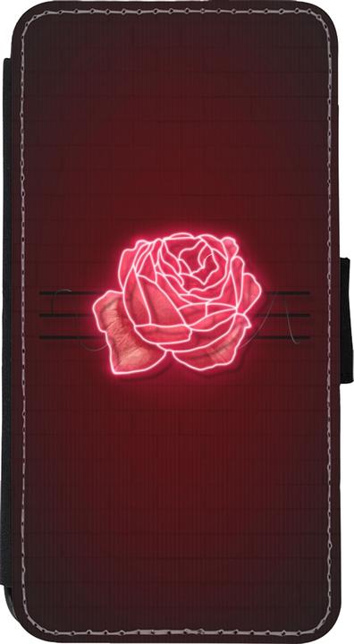 Produktbild PhoneLook Hülle Wallet schwarz Spring 23 neon rose (Apple iPhone XS Max)