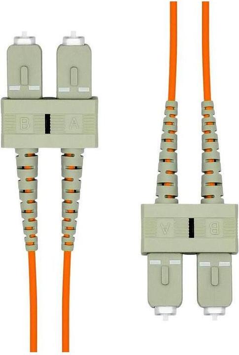 Produktbild ProXtend FO-SCSCOM1D-005 Glasfaserkabel 5 m SC/UPC LSZH OM1 Orange (CAT6, 5 m)