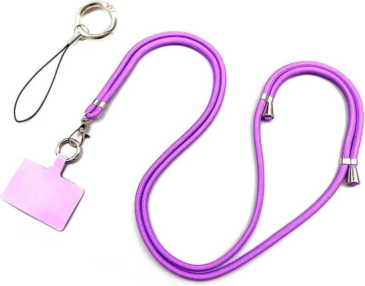 Cover-Discount Universal Handykette mit Riemen violett