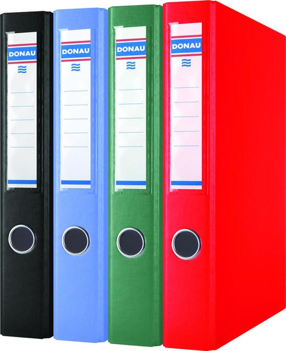 Actual product image Donau 4-ring binder, A4 30 mm red (3934001PL-04) (A4, 30 mm, 1 Piece)