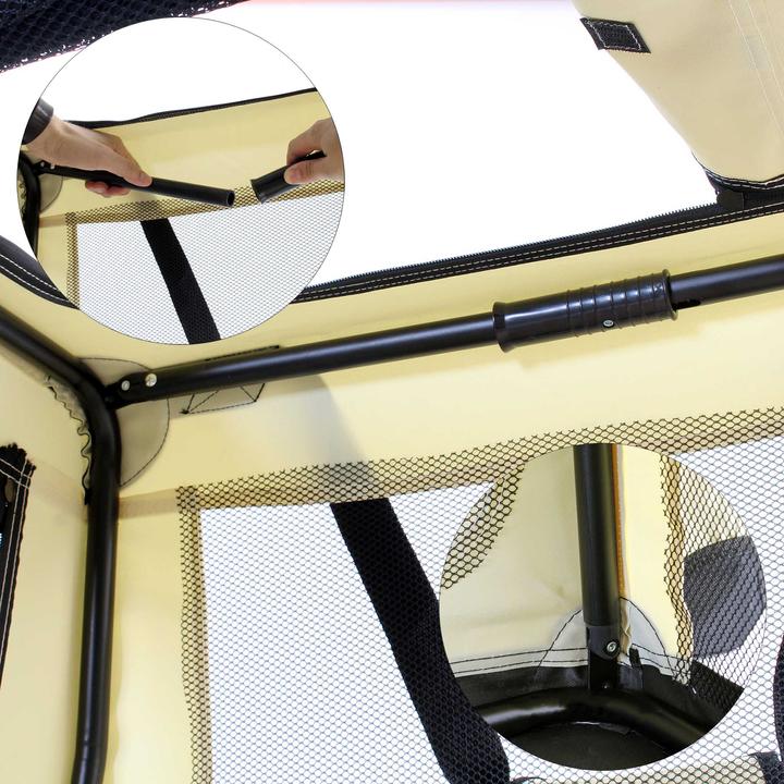Actual product image Fudajo Transportbox (Dog, Breathable, Foldable)