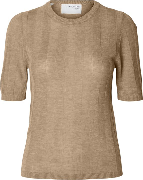 Selected Femme Strick Oberteil mit kurzen Ärmeln (L)