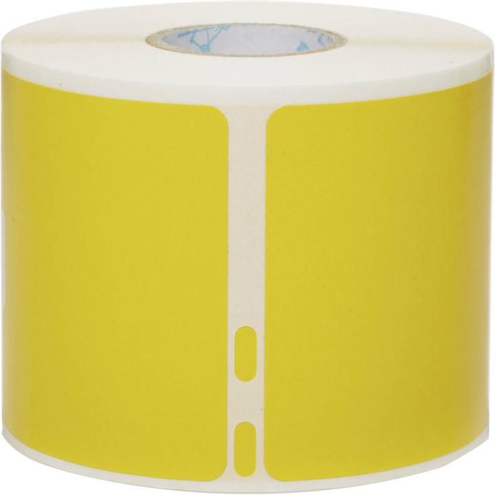 Actual product image Dymo LW shipping/name tag labels YELLOW, 220 labels