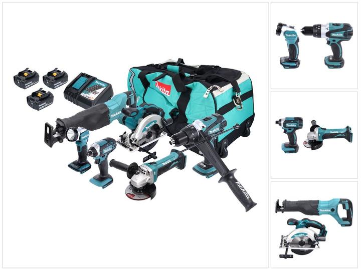Actual product image Makita DLX6046 Combopack