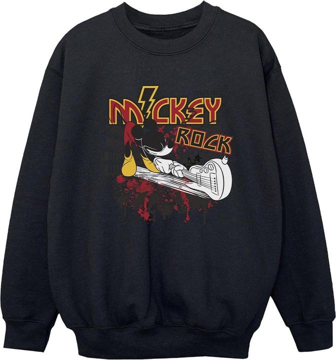 Immagine prodotto Disney Mickey Mouse Smash Guitar Rock Felpa Ragazzi (152, 158)