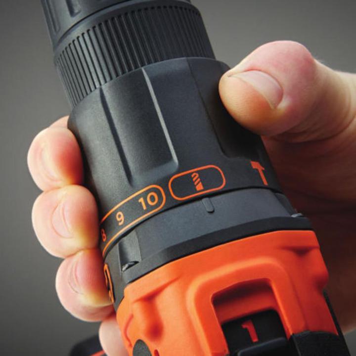 Actual product image Black & Decker Cordless screwdriver drill (Rechargeable battery operated)