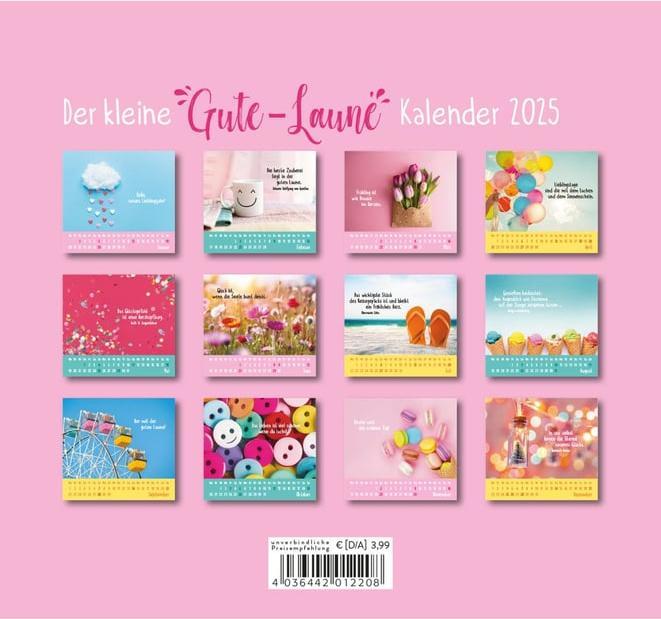 Produktbild Mini-Kalender (12 x 13 cm, Kein Einband, Deutsch)