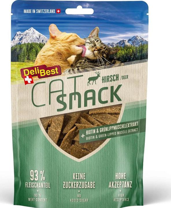 Immagine prodotto DeliBest Gatto Vital Snack Venison Chip (1 pz., 60 g)