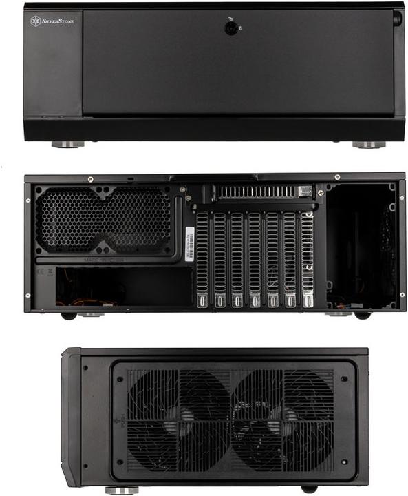 Actual product image Silverstone SST-GD10B Grandia Desktop (ATX, mATX)