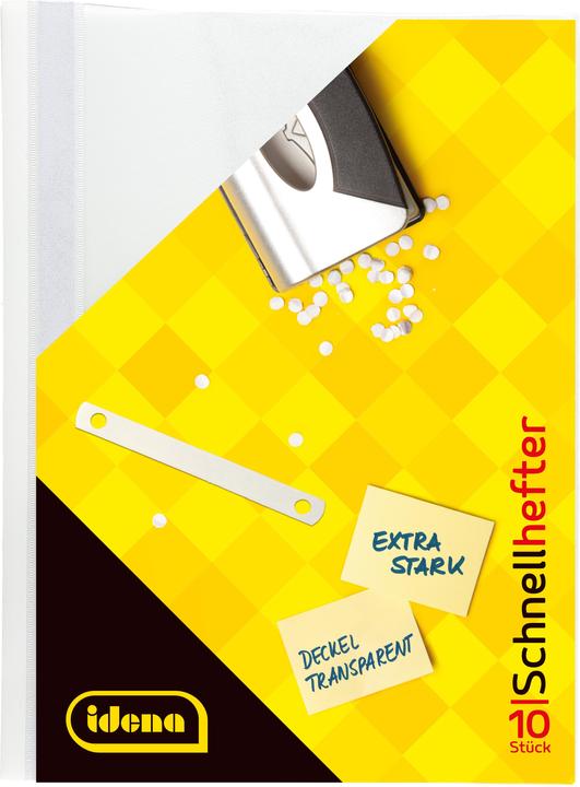 Actual product image Idena Schnellhefter PP extra stark weiss DIN A4 (A4)