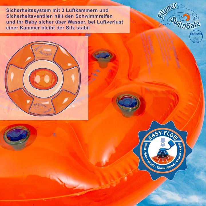 Actual product image Flipper Swimmsafe Baby swimming seat