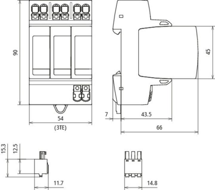 Actual product image Dehn Surge arrester