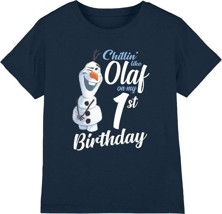 Disney Frozen Chillin Like Olaf TShirt 1. Geburtstag