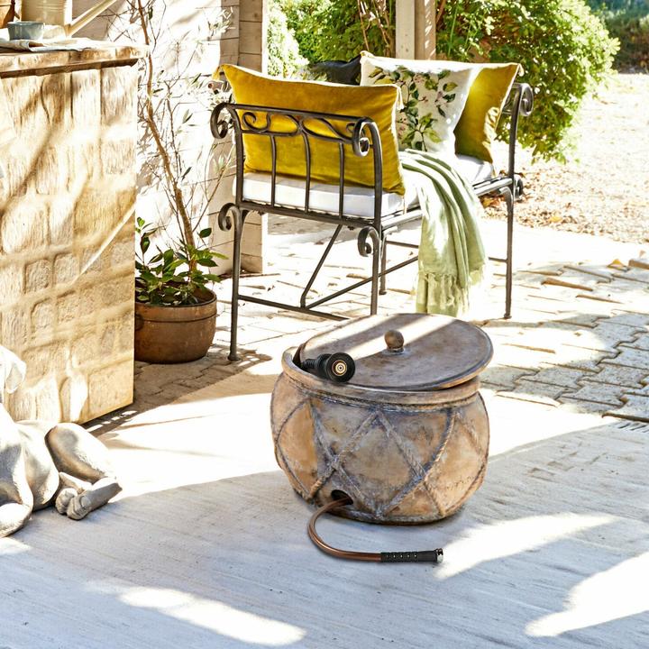 Image du produit Loberon Pot à tuyau de jardin Hulcier marron antique