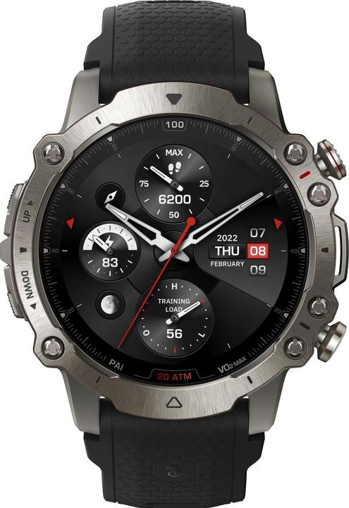 Actual product image Huami Smartwatch Amazfit Falcon Czarny (W2029OV1N) (47.20 mm)