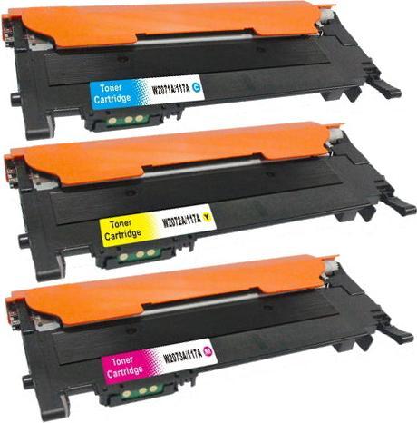 Actual product image Hermex Compatible toner for HP Color Laser MFP 179fnw (M, Y, C)