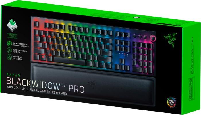 Immagine prodotto Razer BlackWidow V3 Pro (US, Cablato, Senza fili)