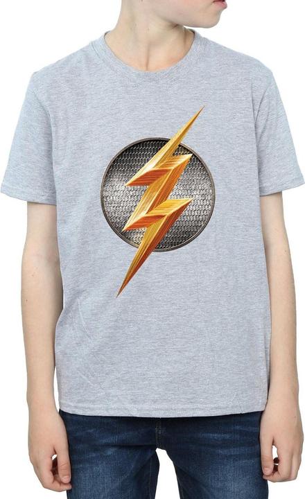Image du produit - T-shirt JUSTICE LEAGUE MOVIE FLASH EMBLEM - Garçon (140, 146)