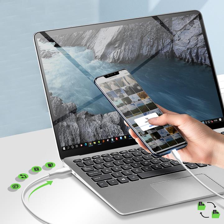 Actual product image Belkin USB A - USB C (1 m, USB 2.0)